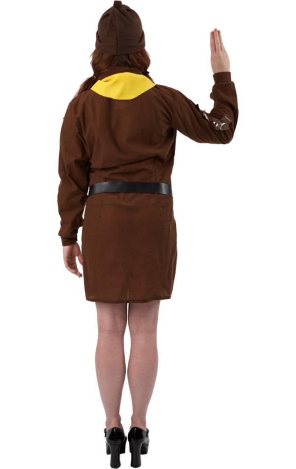 Costume uniforme da brownie per ragazze adulte