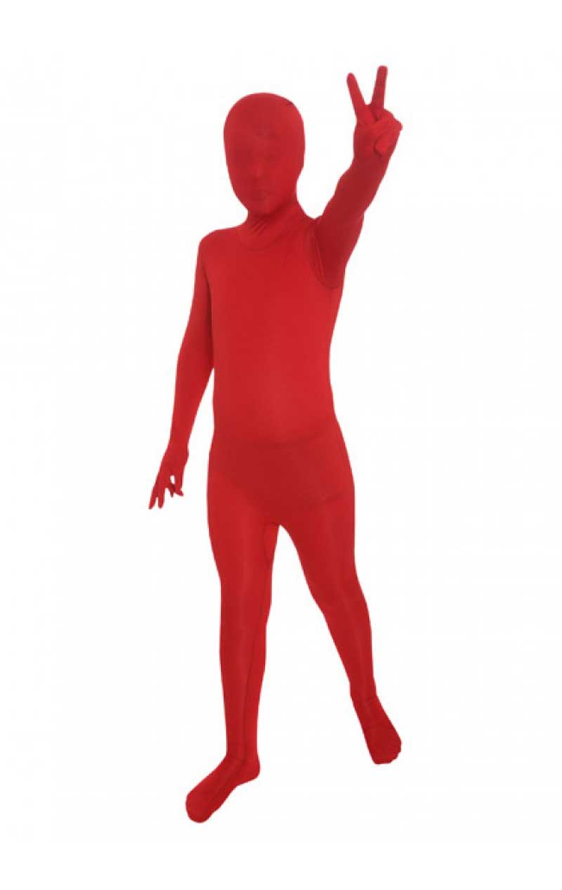Morphsuit rosso da bambino