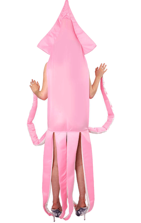 Costume da calamaro rosa adulto