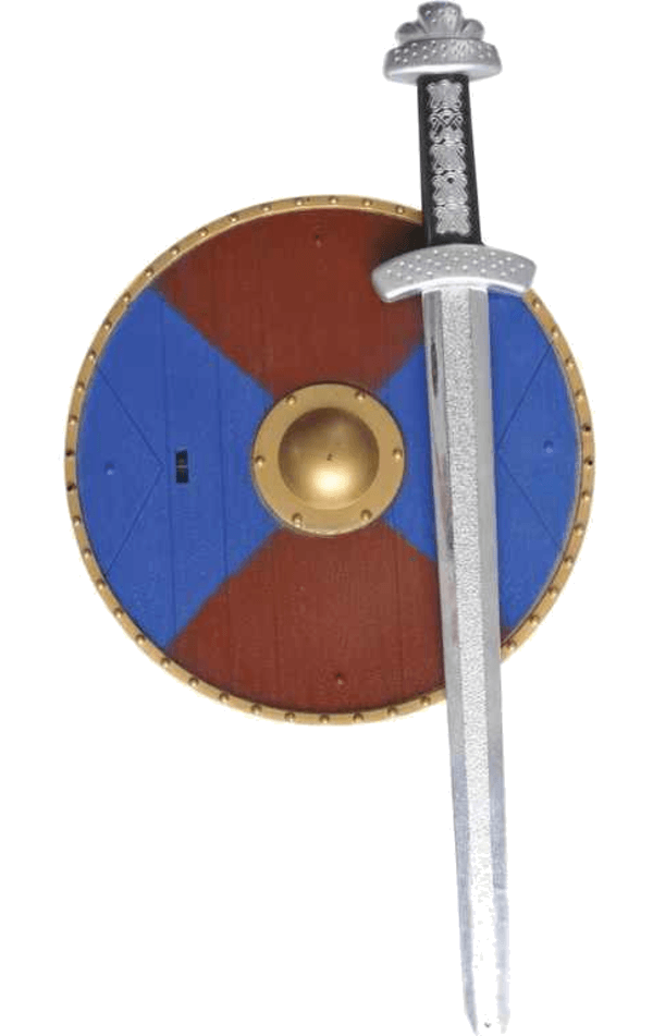 Spada e scudo medievali per bambini