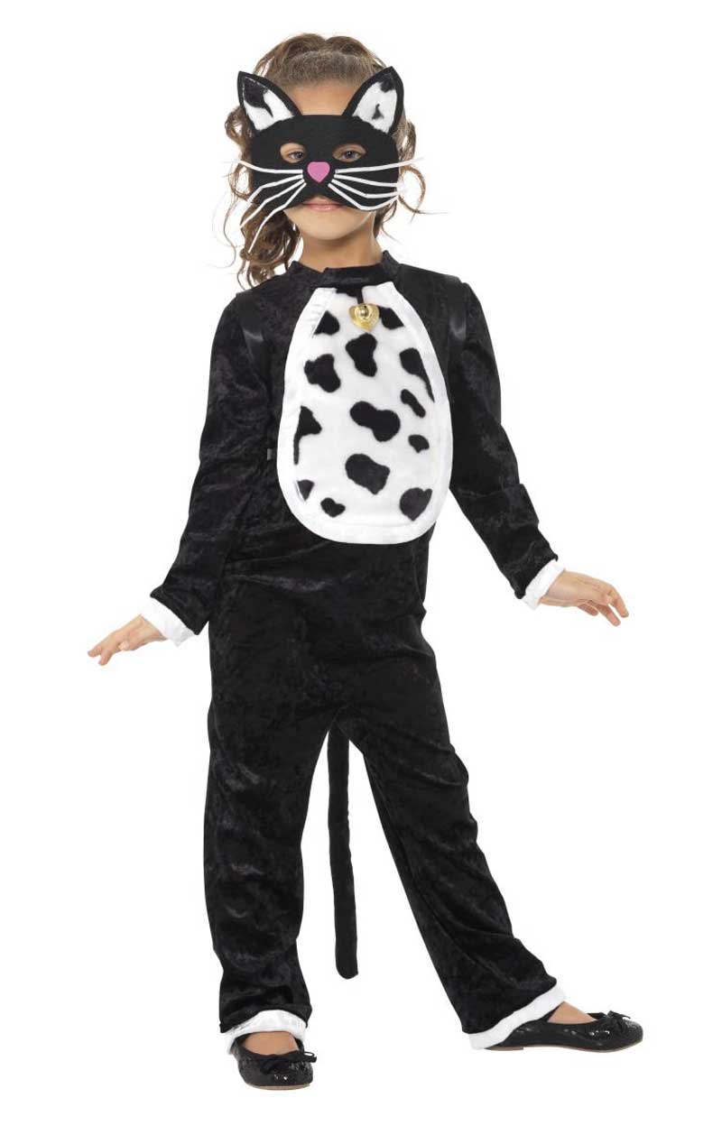 Costume da gatto nero da bambino