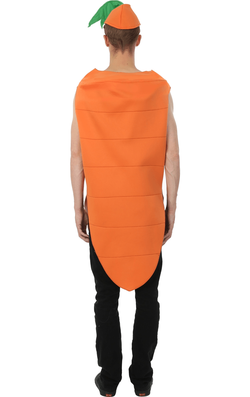 Costume da grande carota per adulti