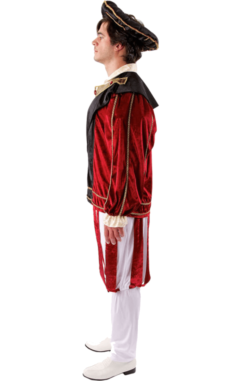 Costume da re Enrico VIII Deluxe da uomo