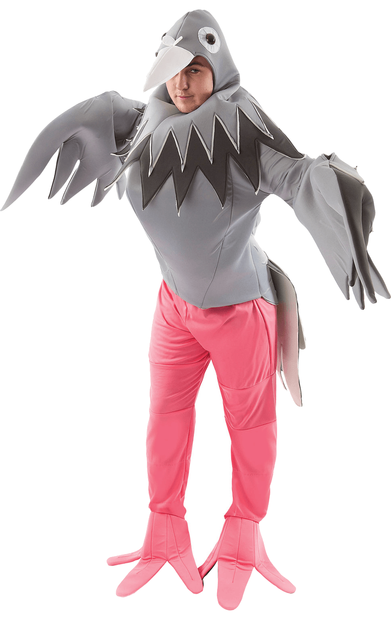 Costume da piccione gigante adulto