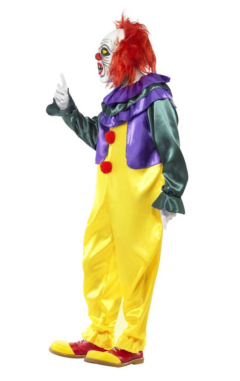 Costume da Clown Creepy Pennywise da uomo