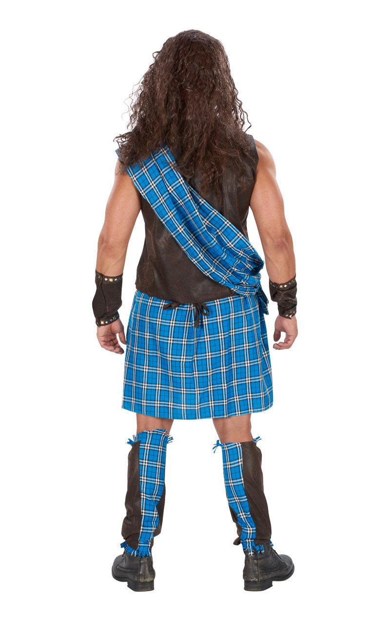 Costume da guerriero scozzese da uomo