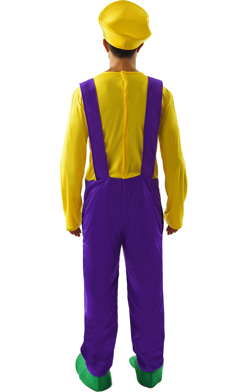 Costume da Wario Super Mario da uomo