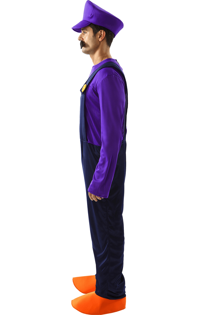 Costume Waluigi Super Mario adulto