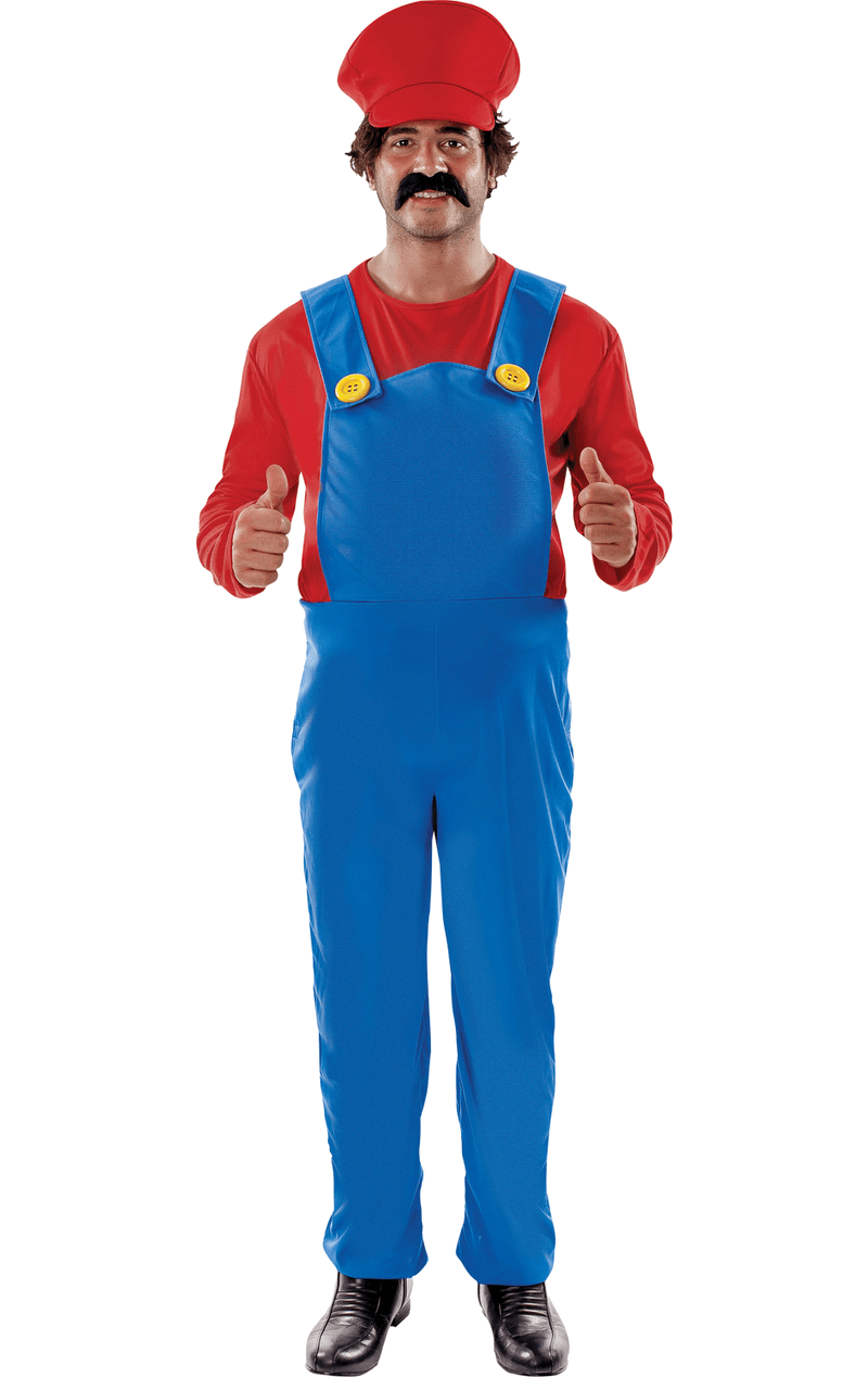 Costume da Super Mario da uomo (Taglie forti)