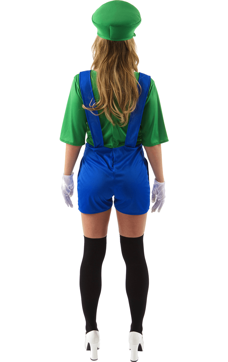 Halloween Bambini Adulti Unisex Super Mario Luigi Costume In Maschera