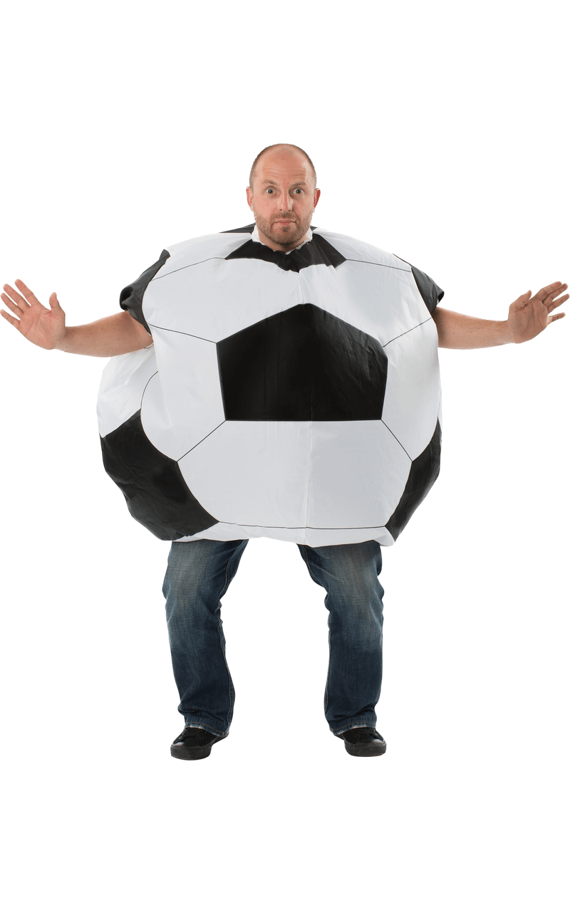 Costume da calcio gonfiabile per adulti