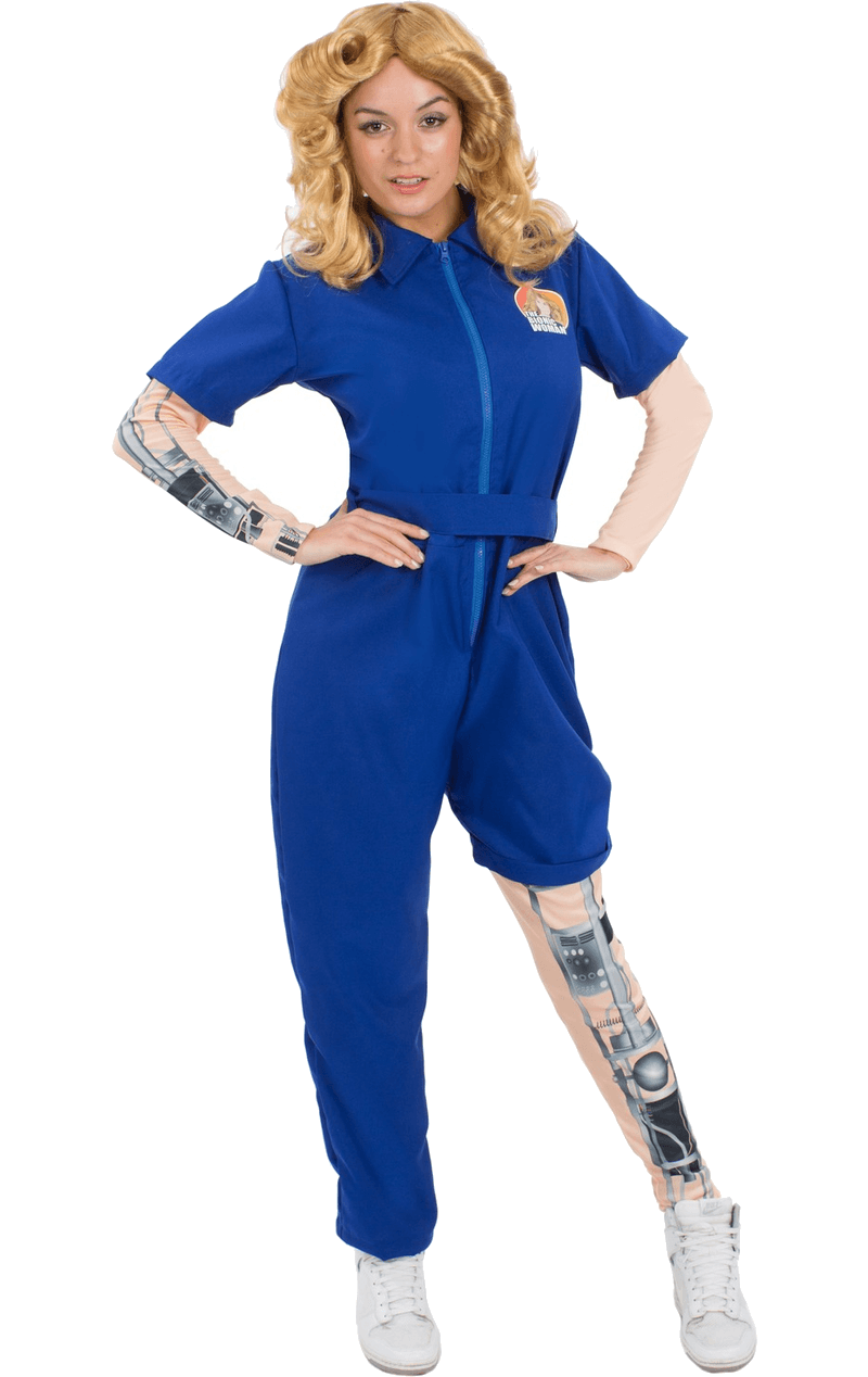 Costume da TV per donna bionica per adulti