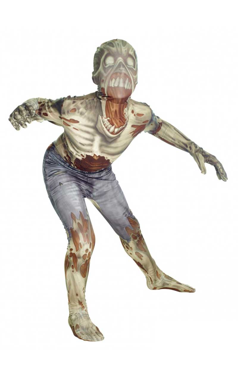 Costume da zombi per bambini Morphsuit