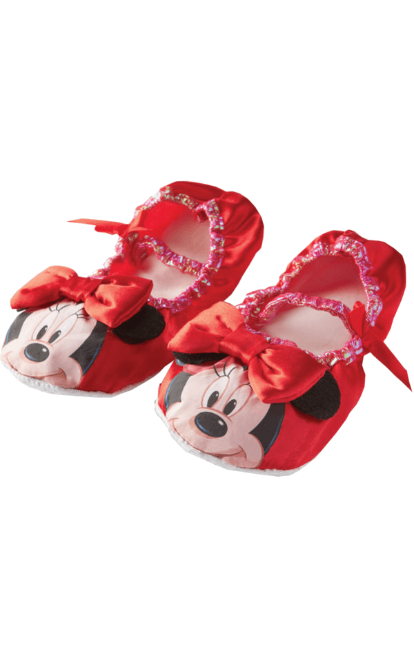 Ciabatte Minnie rosse per bambini
