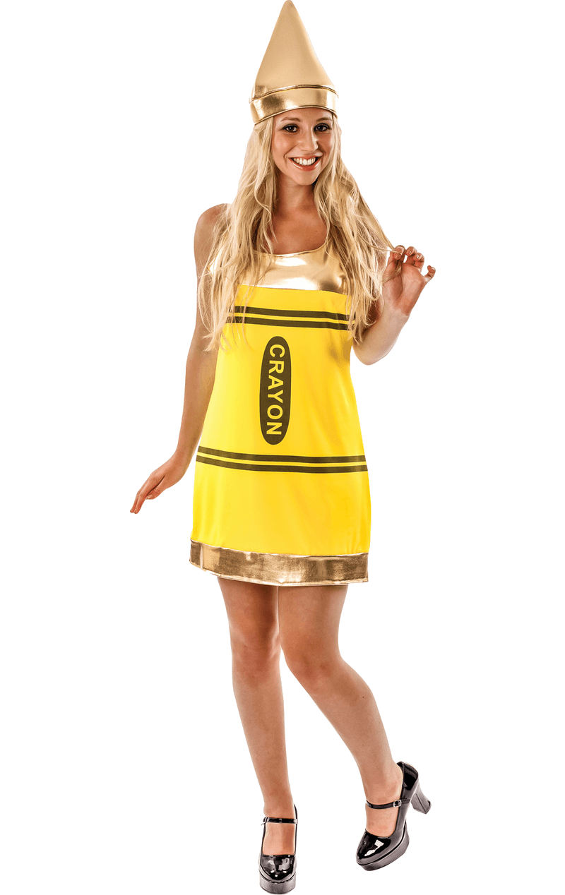 Costume da donna giallo pastello