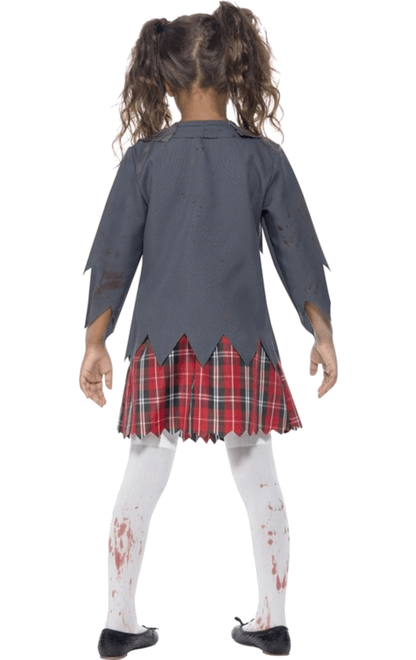 Morph Costume Halloween Studentessa Zombie, Vestito Zombie Bambina, Costume  Zombie Bambina, Costume Studentessa Bambina, Vestito Halloween Studentessa