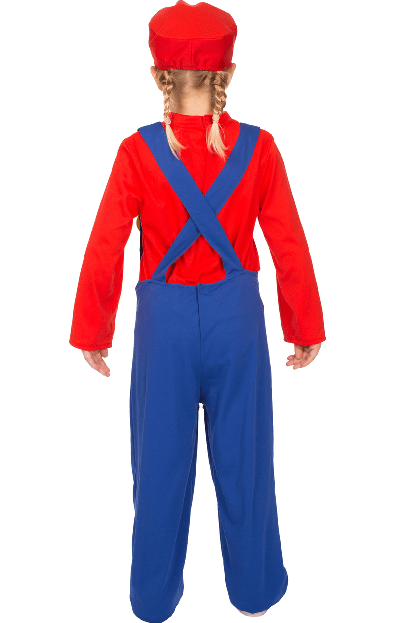 Costume da Super Mario Rosso per bambini