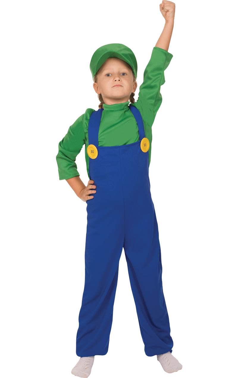 Costume da Super Mario per bambini Luigi