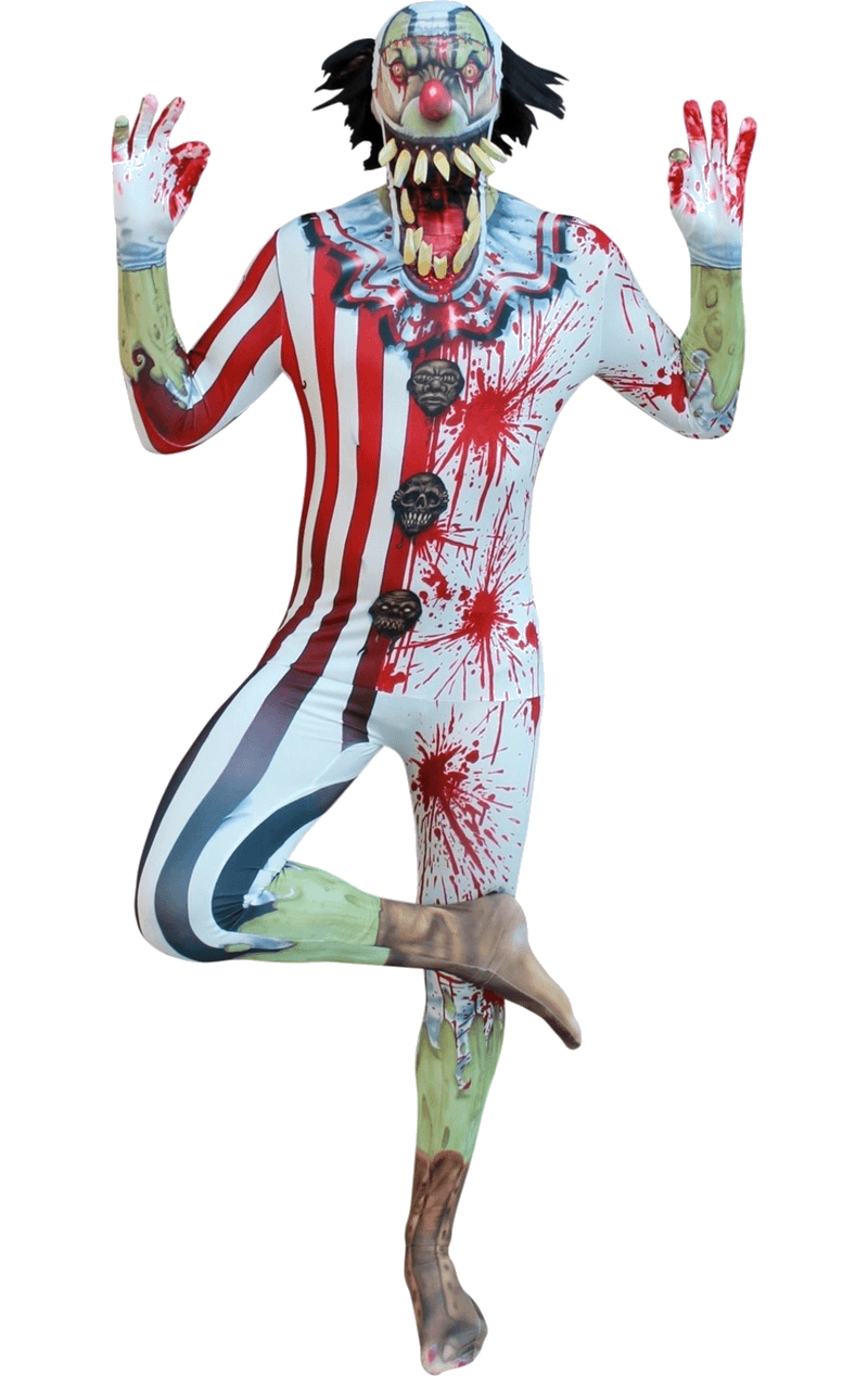 Morphsuit da Clown con contagocce adulto