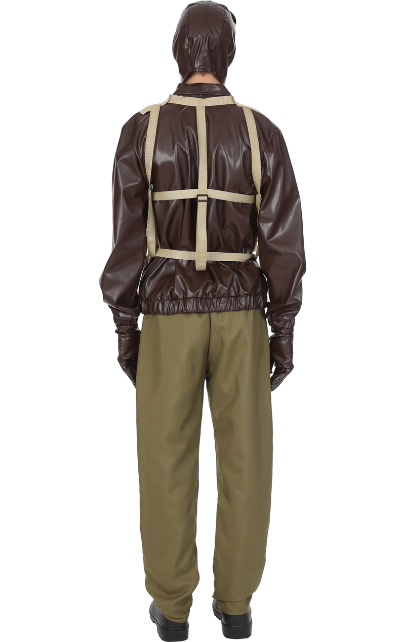 Costume da pilota di guerra della seconda guerra mondiale da uomo adulto