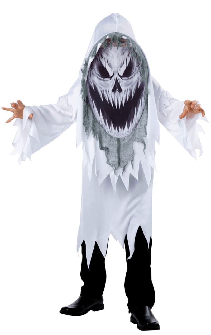Costume di Halloween da fantasma urlante per bambini