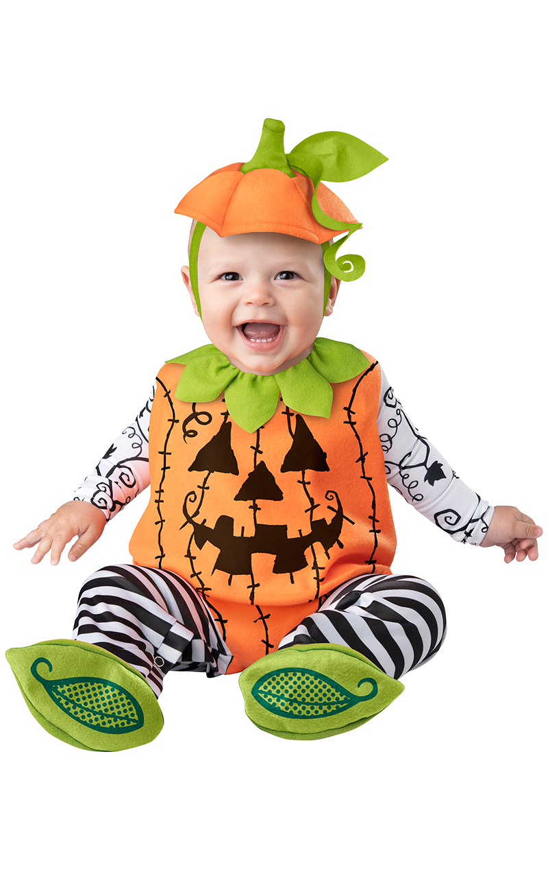 Costume di Halloween da bambino Jack-O-Lantern