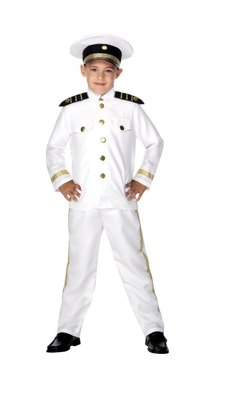 Costume da capitano bambino