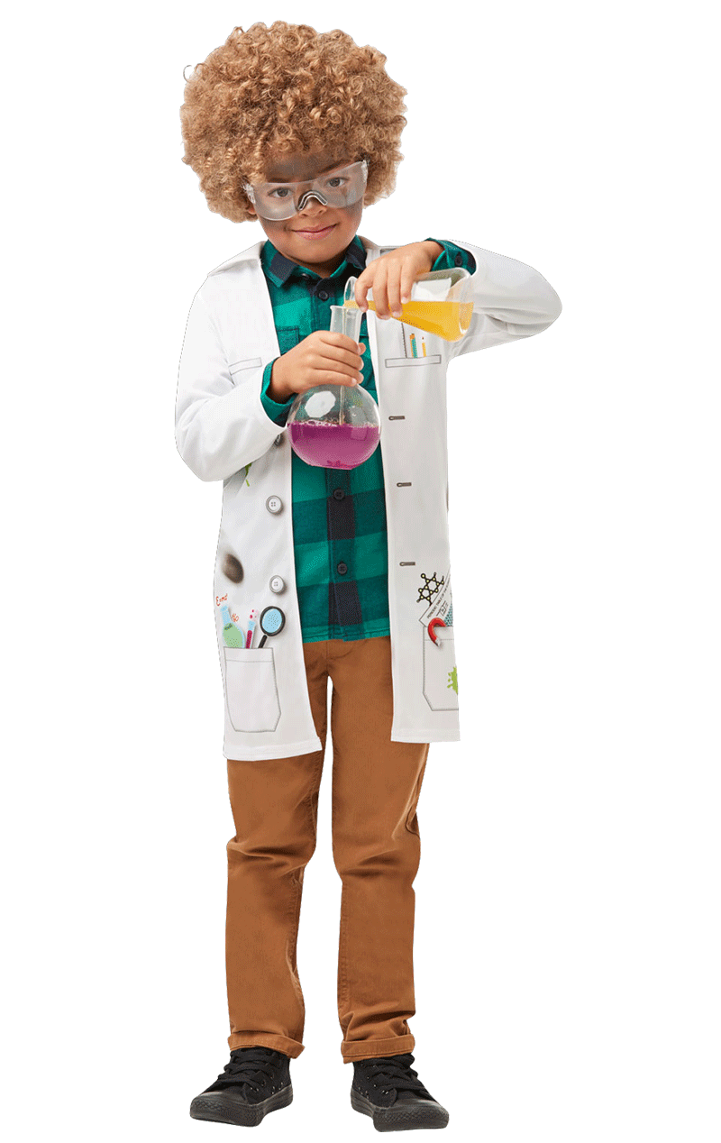 Costume da scienziato pazzo per bambini