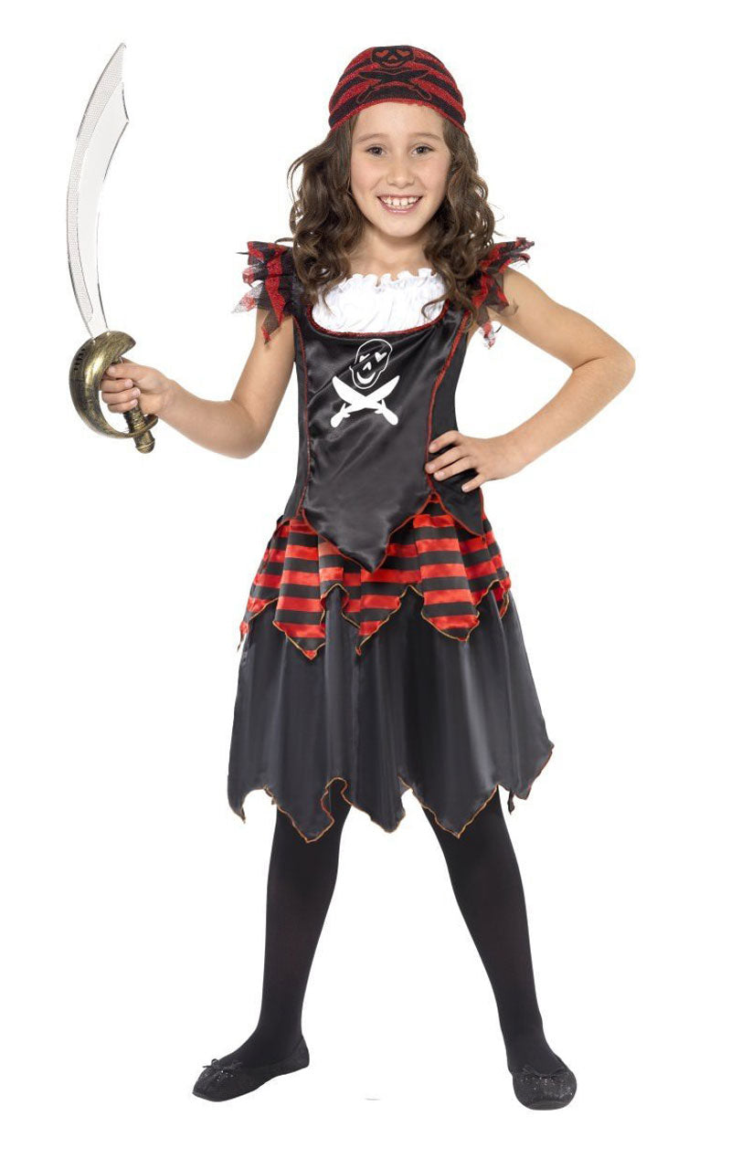Costume da pirata gotico per bambini