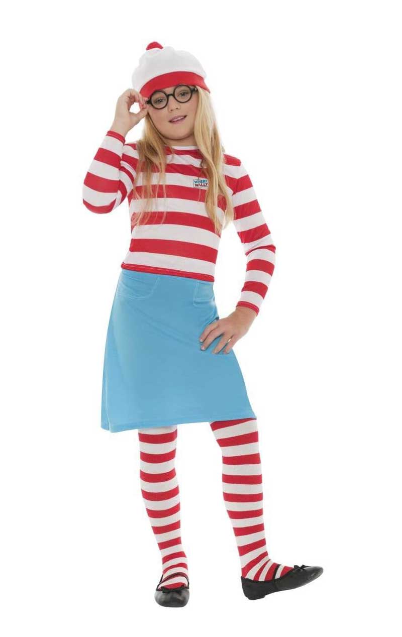 Costume da Wenda Wheres Wally per ragazze