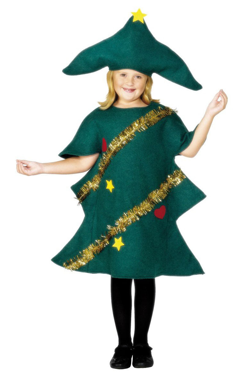 Costume da albero di Natale per bambini