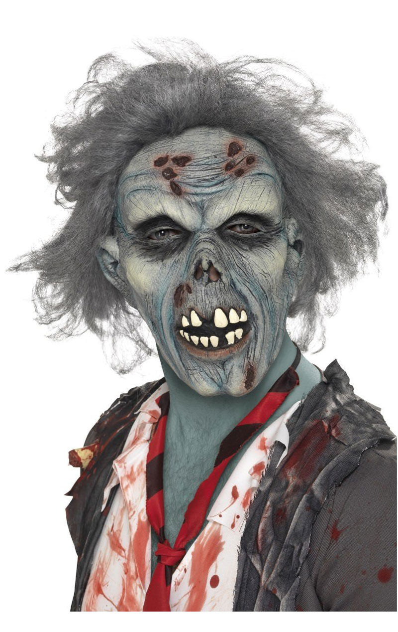 Maschera da zombi in decomposizione