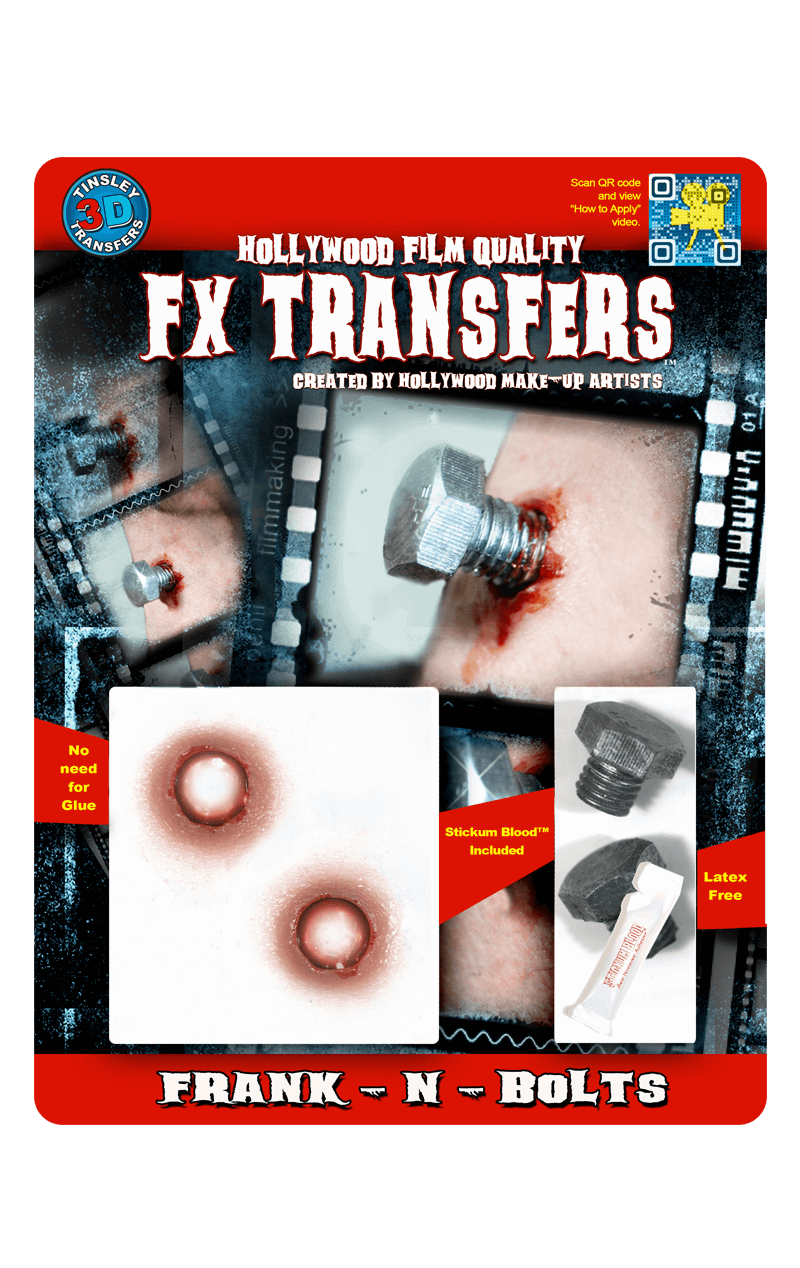 Trasferimenti temporanei di Frank-N-Bolts 3D FX