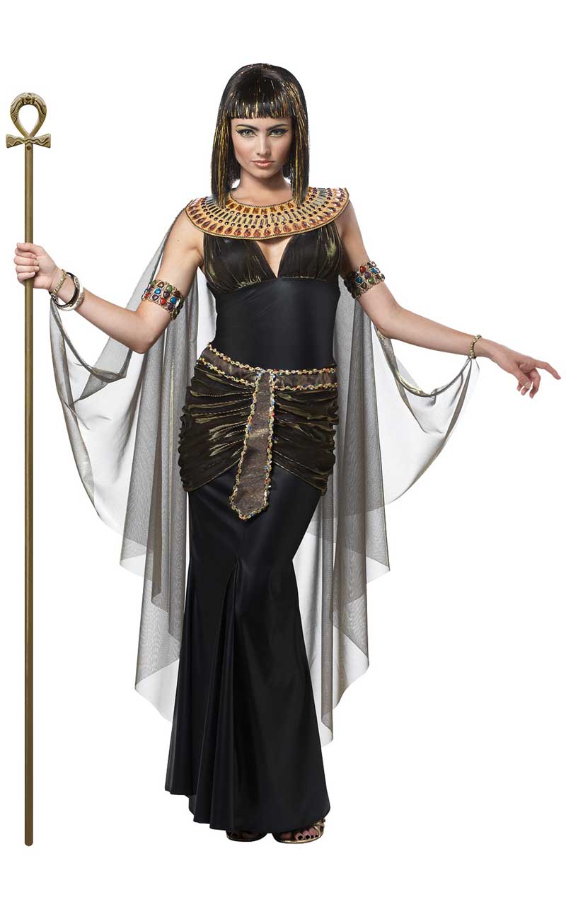 Costume da Cleopatra nero adulto