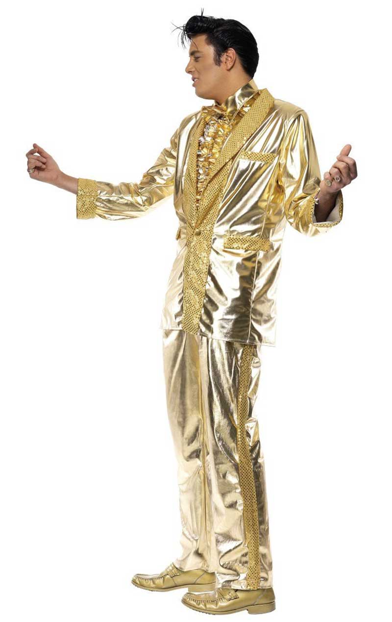 Costume da Elvis (Oro)