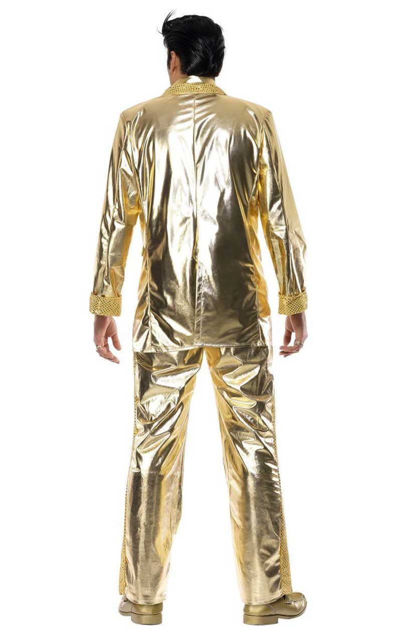 Costume da Elvis (Oro)