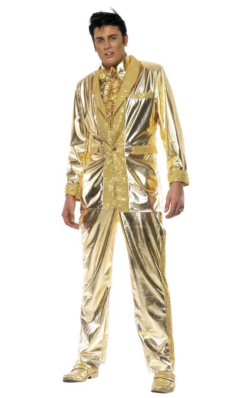 Costume da Elvis (Oro)