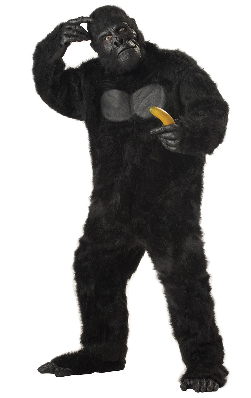 Costume da gorilla deluxe adulto