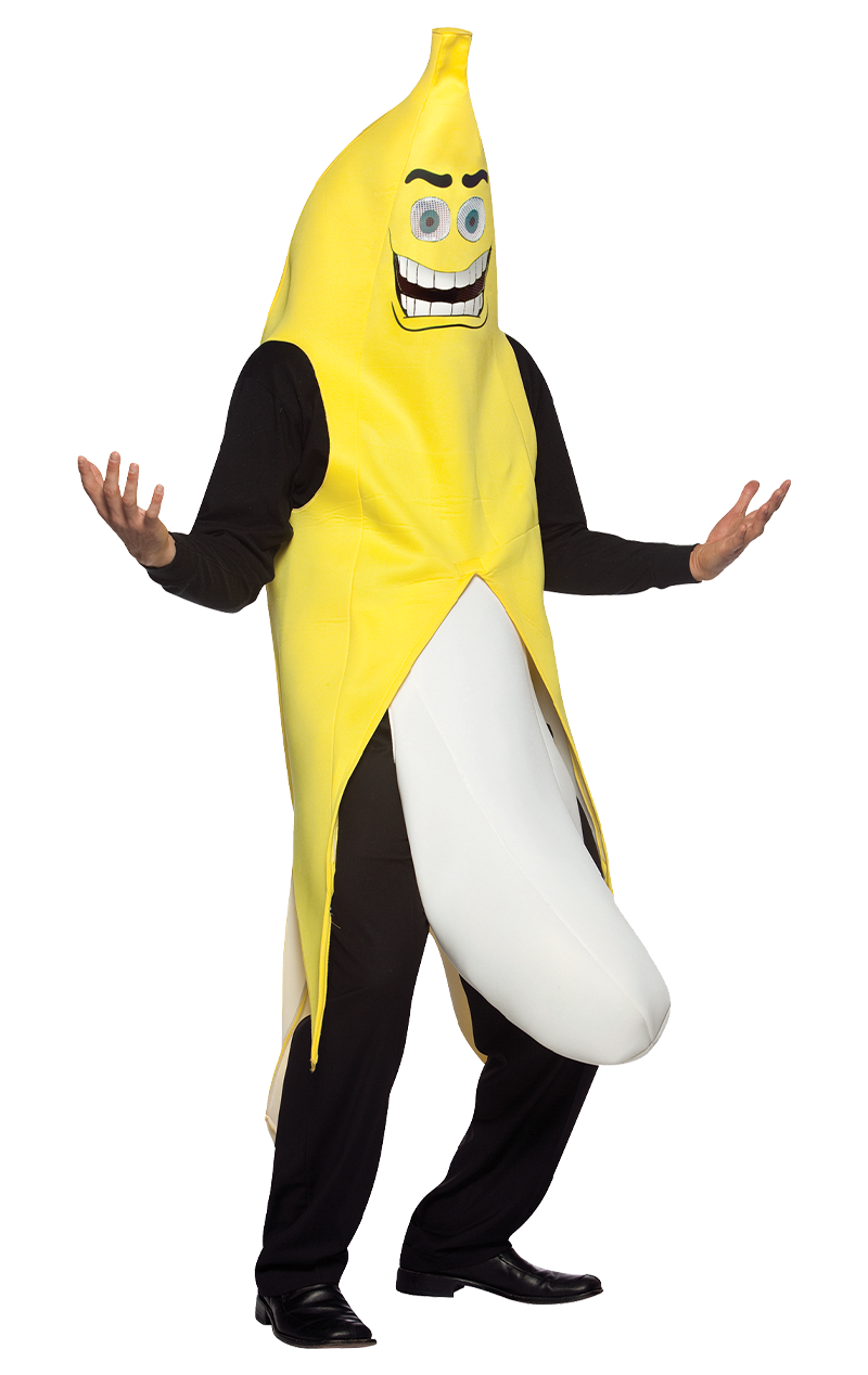 Costume da banana lampeggiante per adulto