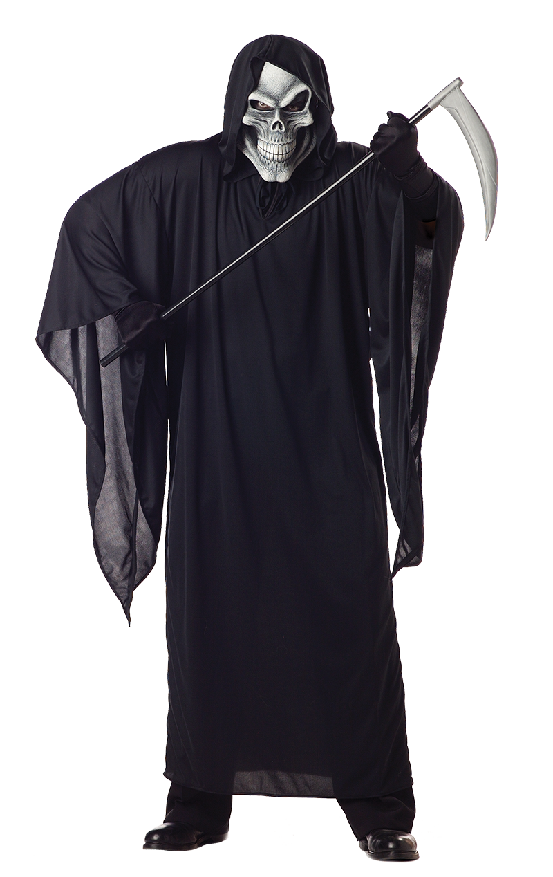 Costume da Grim Reaper adulto taglie forti