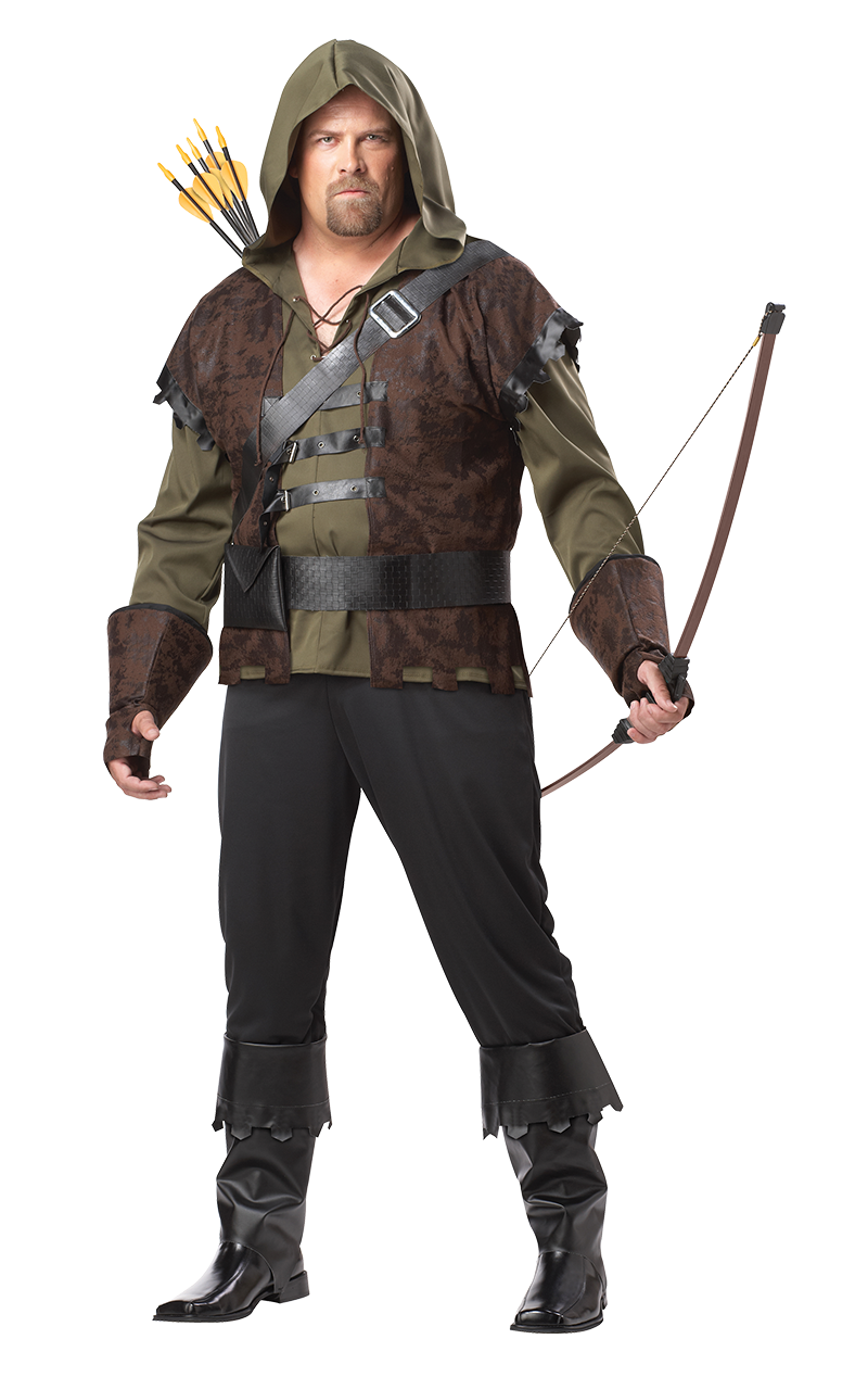 Costume da Robin Hood taglie forti