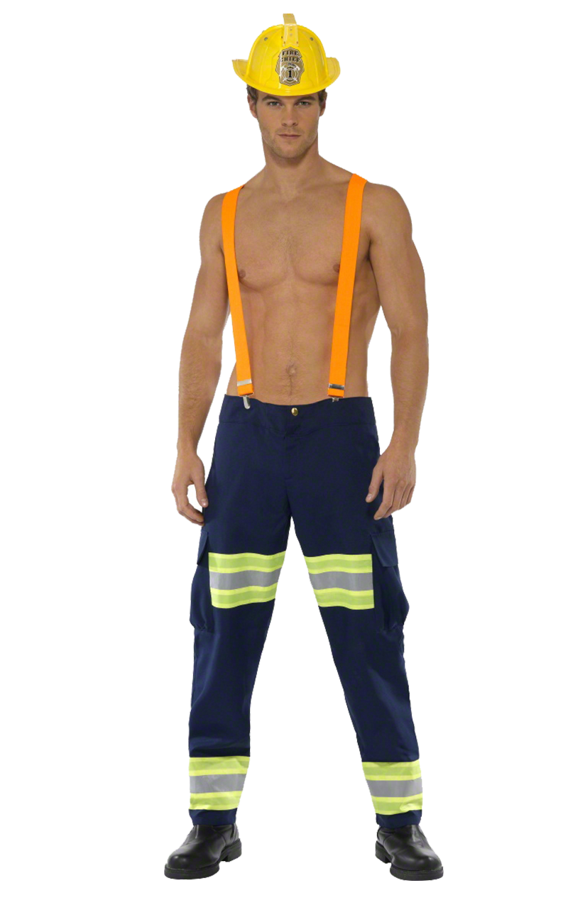 Costume da pompiere sexy da uomo
