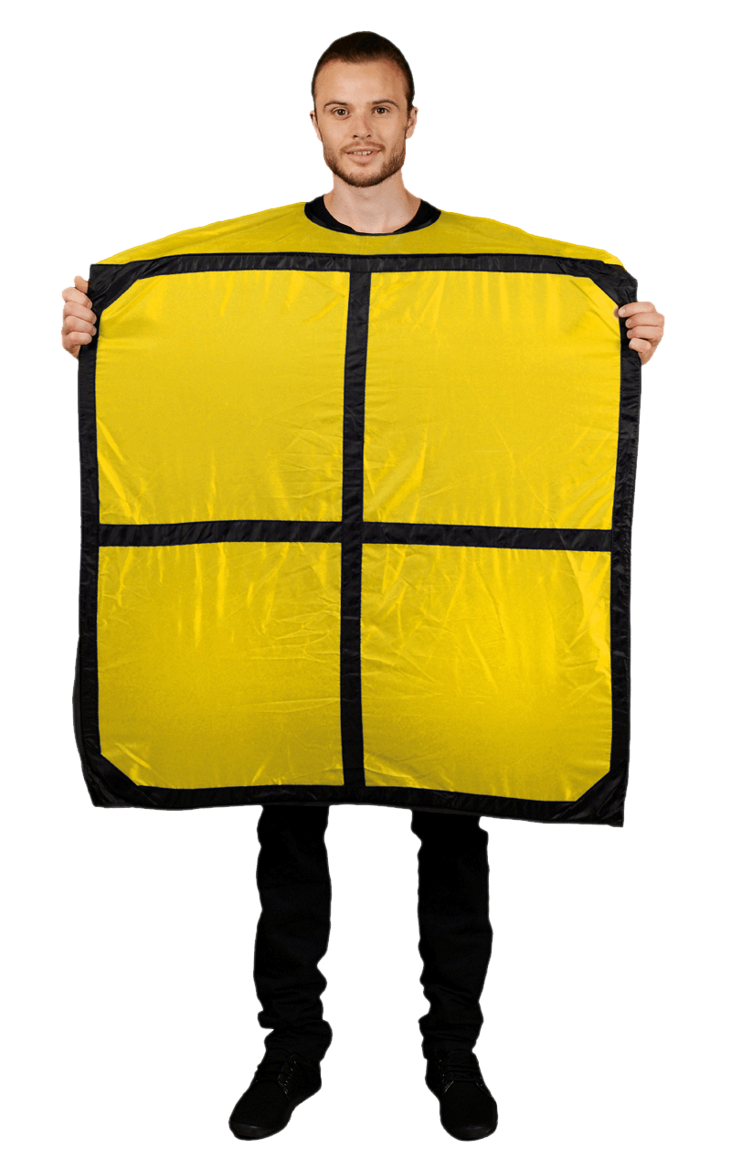 Costume adulto Tetris O Yellow Morph