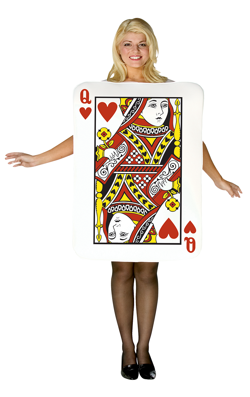 Costume adulto Card of Hearts