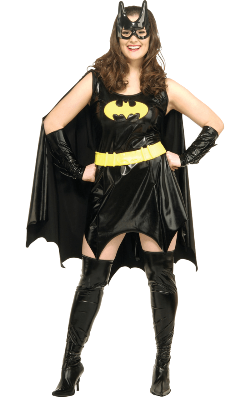 Costume da eroe sexy da Batgirl (taglie forti)