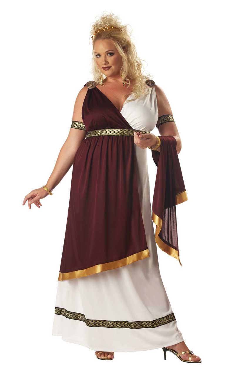 Costume da imperatrice romana (taglie forti)