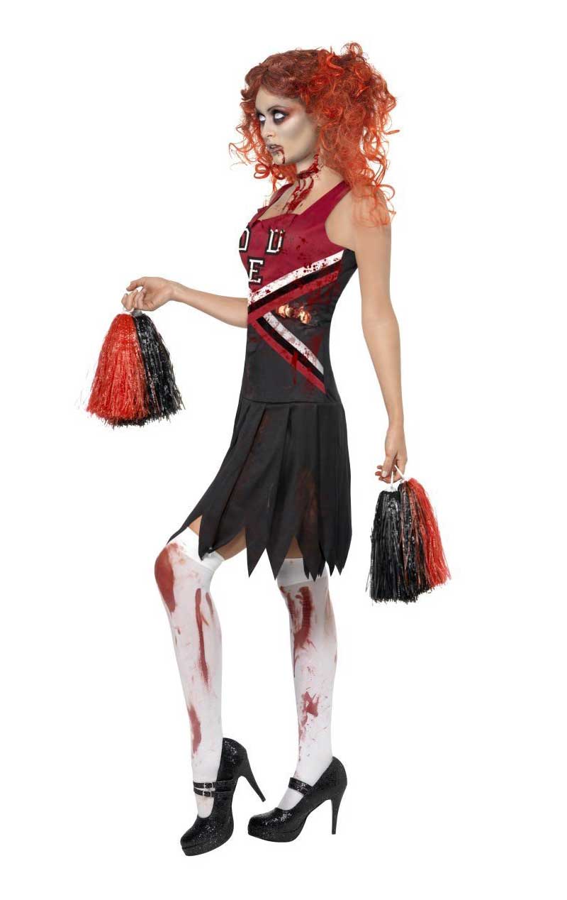 Costume da cheerleader zombi