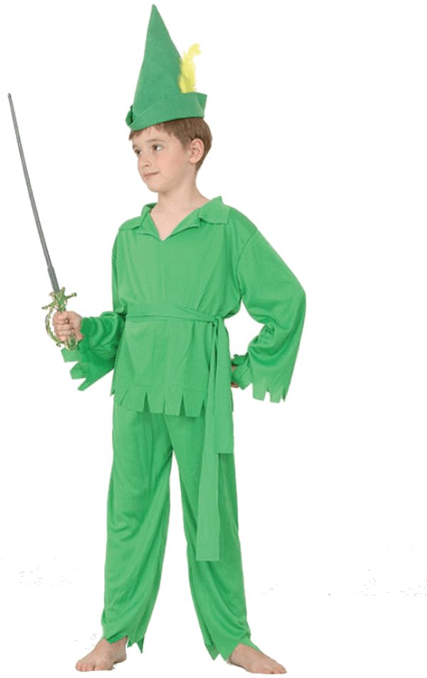 Child Robin Hood / Peter Pan Costume - Joke.co.uk