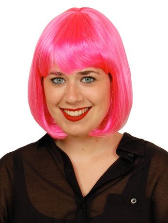 Hot Pink Candy Wig Accessory - Joke.co.uk