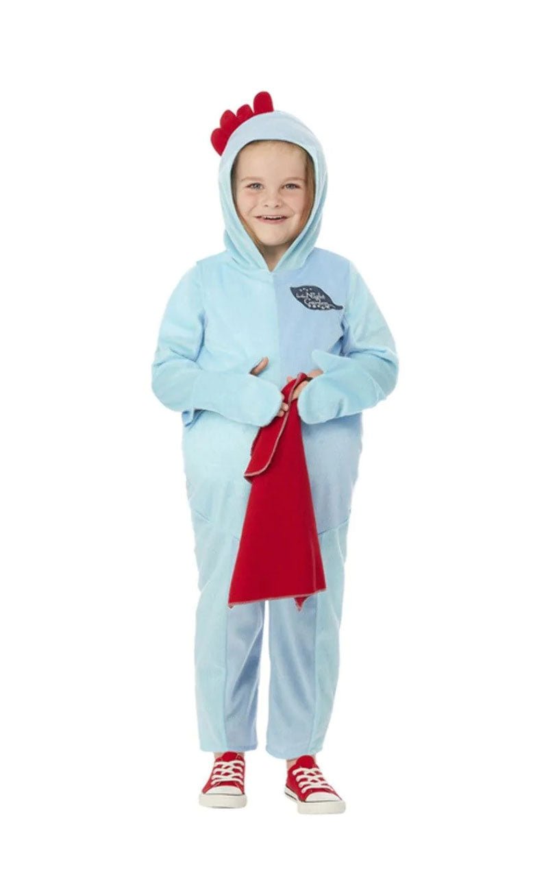 Kids In The Night Garden Iggle Piggle Costume - Joke.co.uk